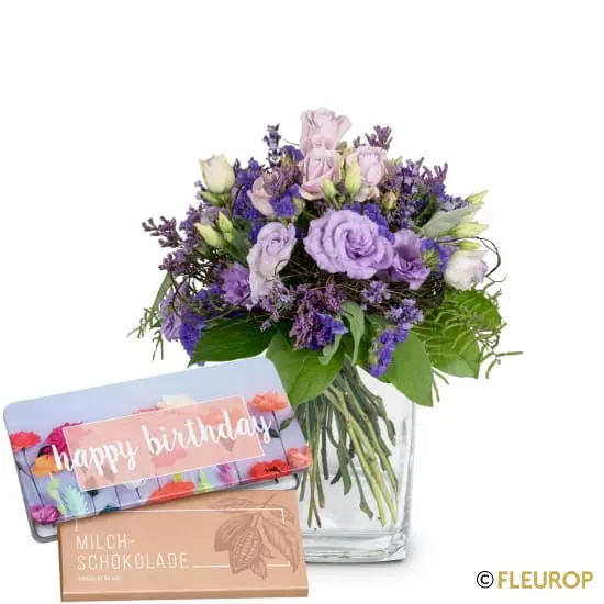 Duft des Sommers mit Munz Schoggi-Tafel «Happy Birthday»