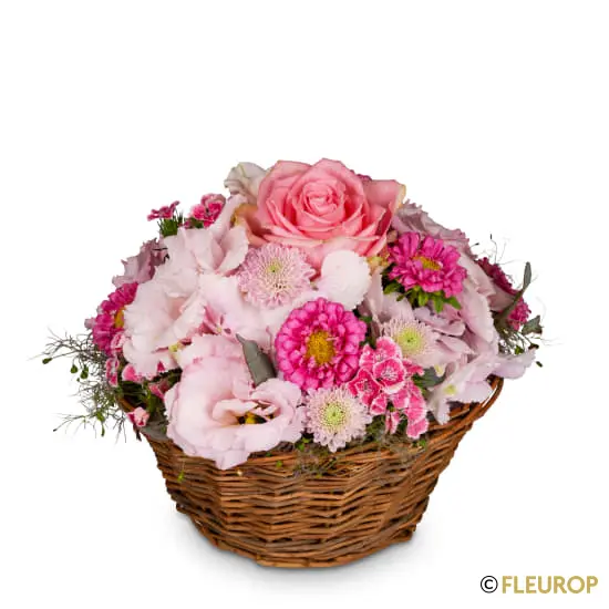 Ein Blumengruss in zarten Farben