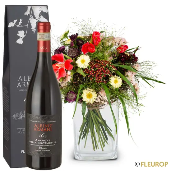 Verspielter Sommergruss mit Amarone Albino Armani DOCG (75 cl)