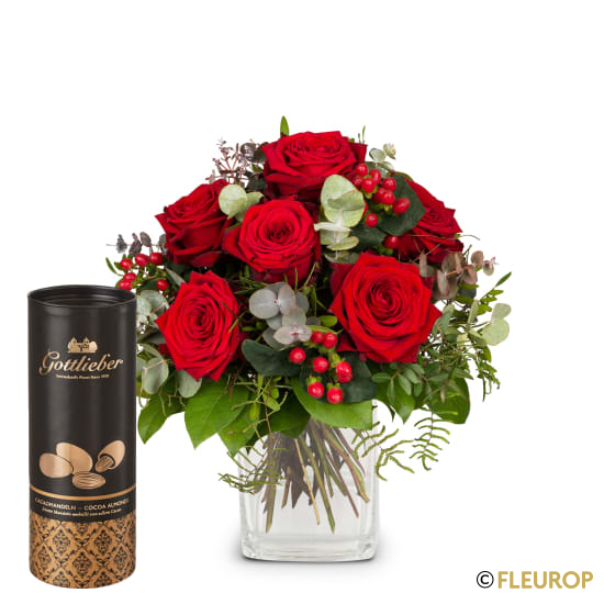 [76259-M] I Love You mit Gottlieber Cacaomandeln (Minimum)