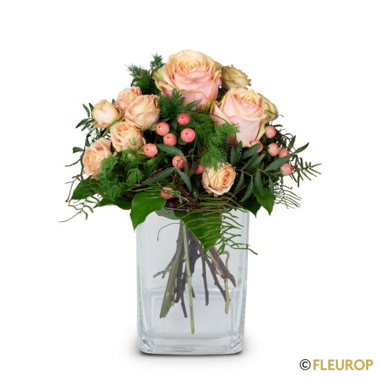 Zarte Winterrosen