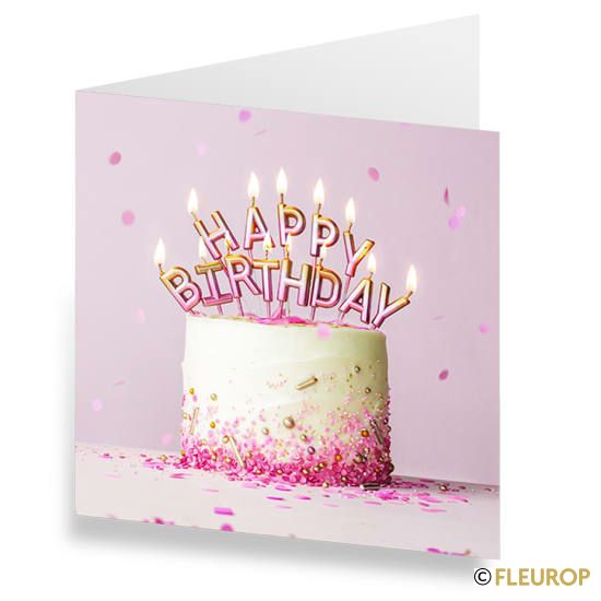 Karte Happy Birthday