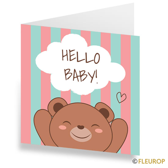 Karte Hello Baby