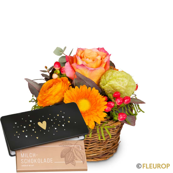 Frühling pur mit Munz Schoggi-Tafel «Heart»