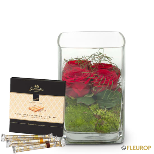 [80813] Roses 4 YOU mit Gottlieber Hüppen «Special Edition for Fleurop»