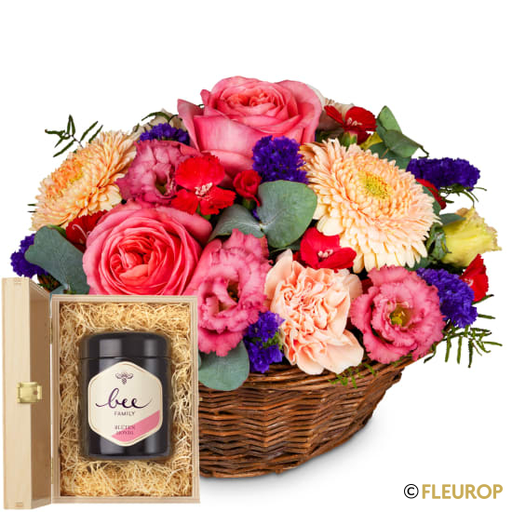 Melodie der Farben mit Schweizer Blütenhonig von Bee-Family