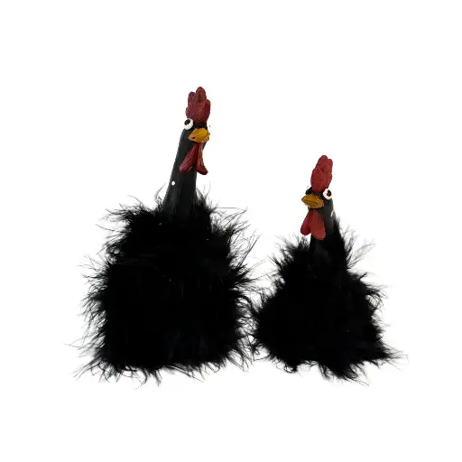 Oster-Federhahn flauschig