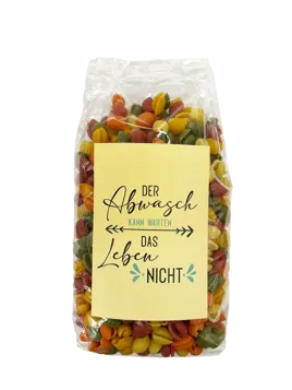 Pasta mit Spruch "Abwasch" 500g